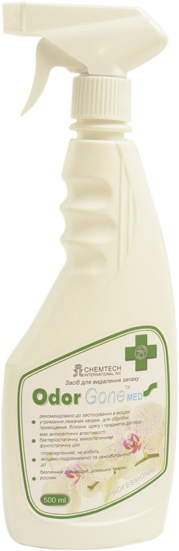 Нейтралізатор запаху CHEMTECH INTERNATIONAL OdorGone Med 500 мл (4820006360203)